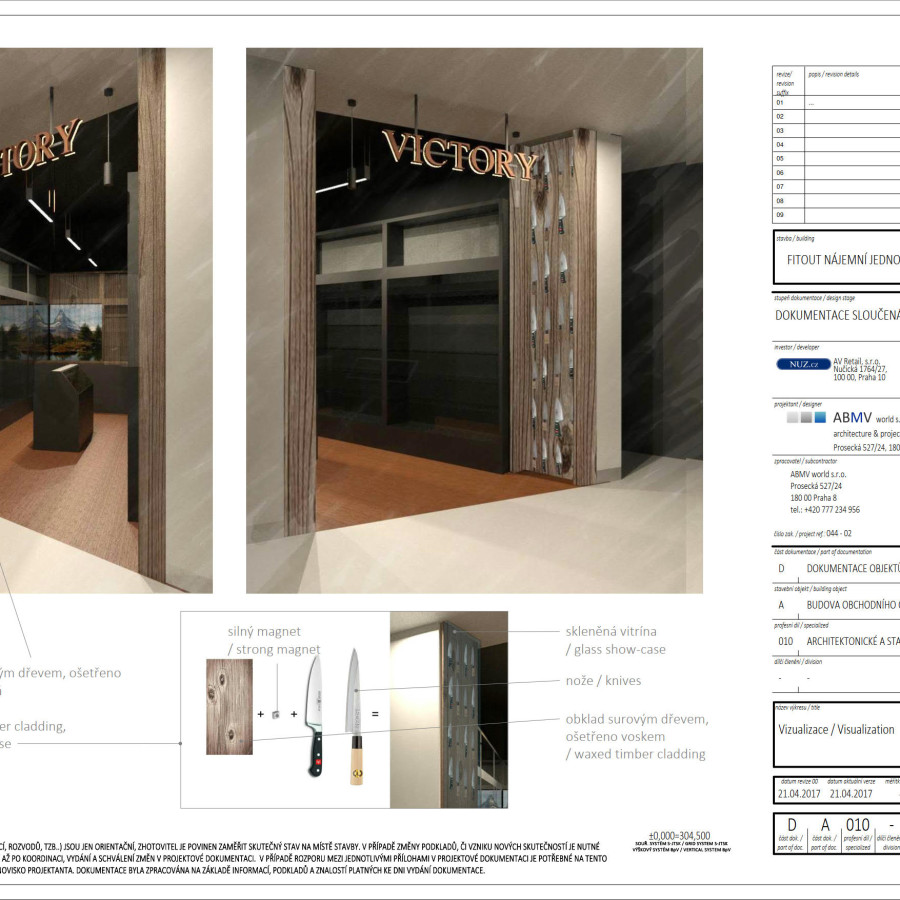 victory shopfront