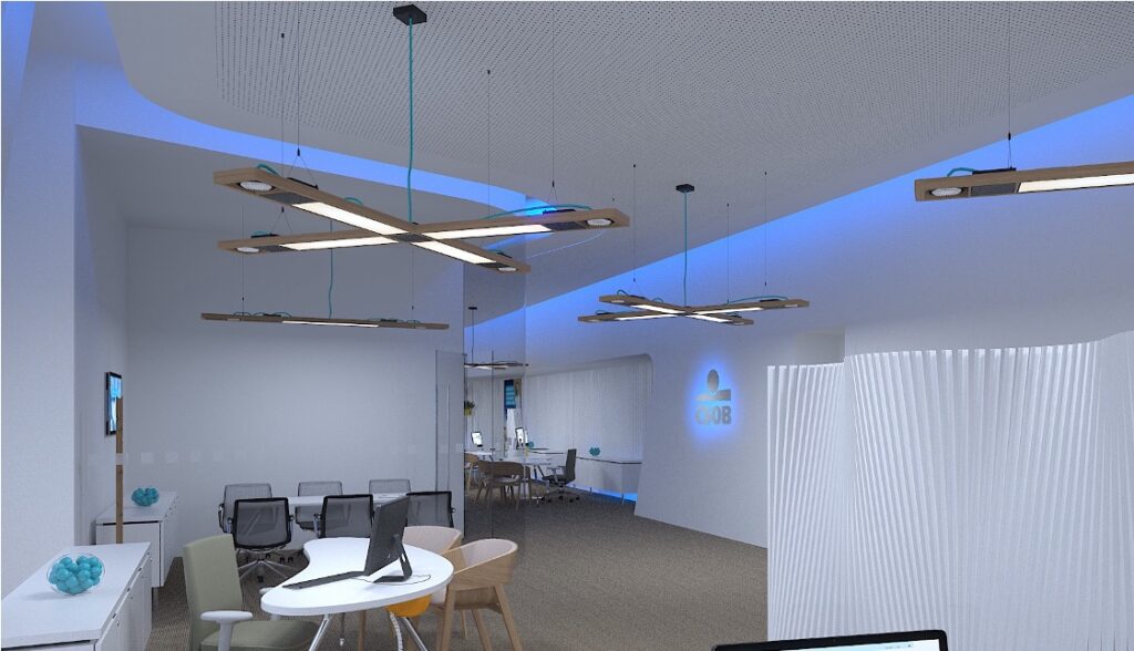 Jedna z poboček ČSOB